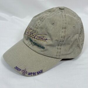 Mardi Gras New Orleans Saints Hat Cap 2007 "We're Back" Green Adjustable
